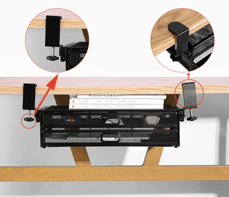 salelink.co.nz Unbranded Under Desk Drawer Organizer Under Desk Drawer Organizer | Action Outdoors NZ