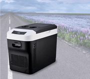 salelink.co.nz Unbranded 28L Car Refrigerator Fridge 28L Portable Car Refrigerator Freezer 12V 24V