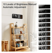salelink.co.nz Unbranded 38.7cm Digital Wall Clock 38.7cm Digital Wall Clock (GZJ2489) | Action Outdoors NZ