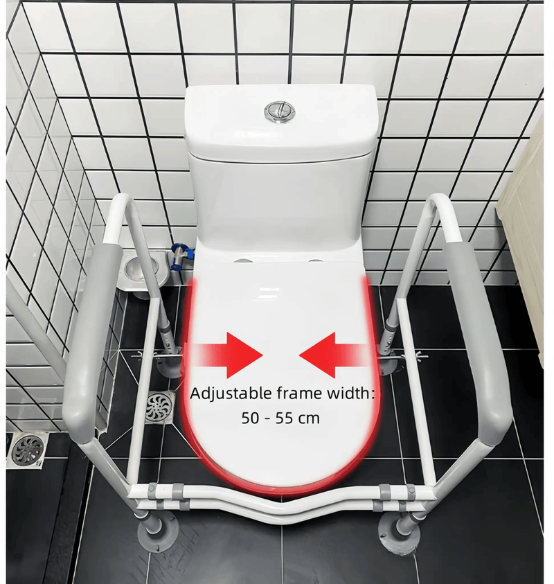 salelink.co.nz Unbranded Toilet Safety Frame & Rail Black Toilet Safety Frame & Rail Black | Action Outdoors NZ