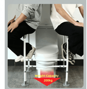salelink.co.nz Unbranded Toilet Safety Frame & Rail Black Toilet Safety Frame & Rail Black | Action Outdoors NZ