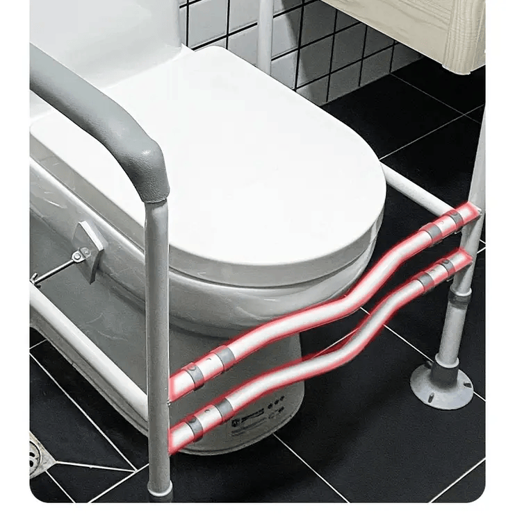 salelink.co.nz Unbranded Toilet Safety Frame & Rail Black Toilet Safety Frame & Rail Black | Action Outdoors NZ