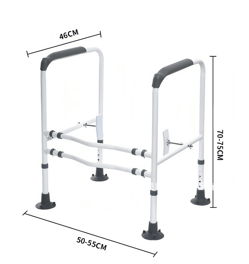 salelink.co.nz Unbranded Toilet Safety Frame & Rail Black Toilet Safety Frame & Rail Black | Action Outdoors NZ