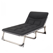 salelink.co.nz Unbranded Folding Bed with Mattress Black Folding Bed with Mattress Black | Action Outdoors NZ