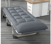salelink.co.nz Unbranded Folding Bed with Mattress Black Folding Bed with Mattress Black | Action Outdoors NZ