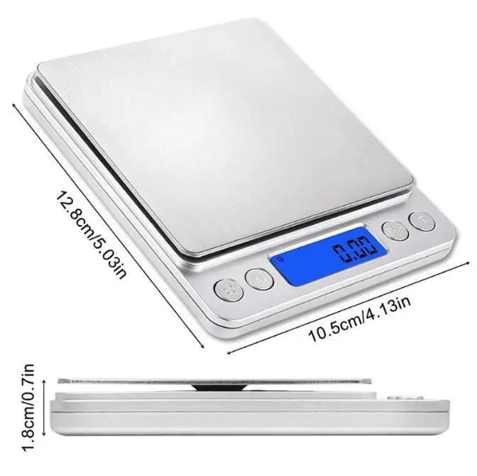 salelink.co.nz Unbranded Kitchen Scale 500g/ 0.01g Weight Scale Kitchen Scale 500g/ 0.01g Weight Scale | Action Outdoors NZ