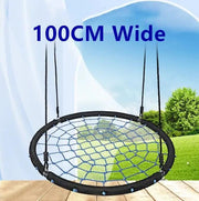 salelink.co.nz Unbranded 100cm 150kg Load Spider Web Tree Swing Net 100cm Spider Web Tree Swing Round Hammock 150kg
