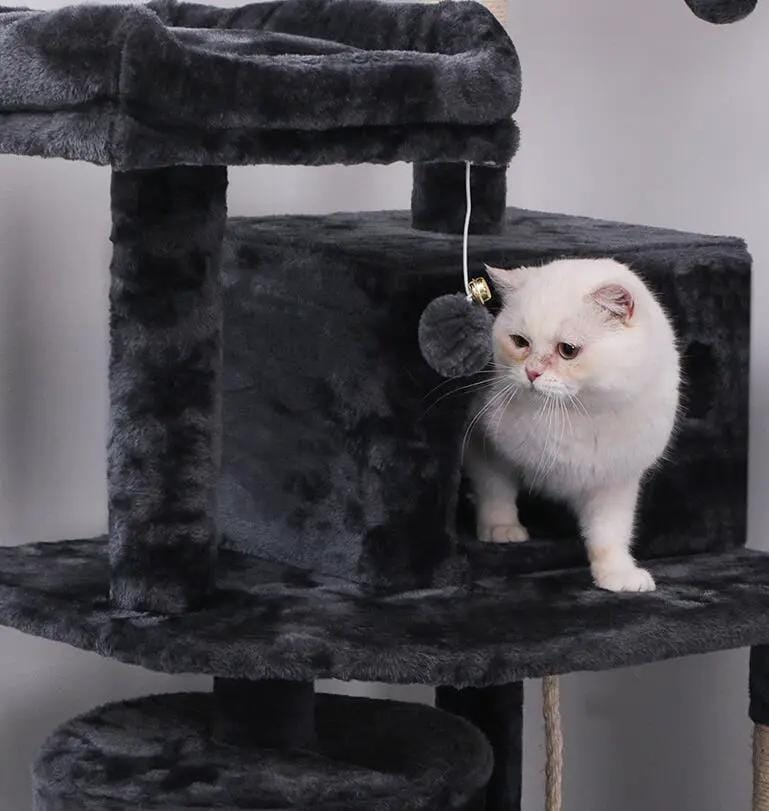 salelink.co.nz Unbranded Cat Tree Tower Cat Tree Tower - Wood (PR8758) | Action Outdoors NZ