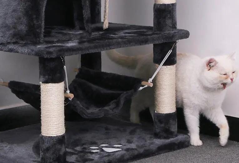 salelink.co.nz Unbranded Cat Tree Tower Cat Tree Tower - Wood (PR8758) | Action Outdoors NZ