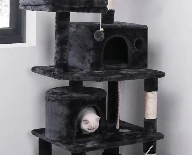 salelink.co.nz Unbranded Cat Tree Tower Cat Tree Tower - Wood (PR8758) | Action Outdoors NZ