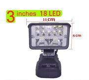 3inch LED Work Light Fits Makita Battery – view 2