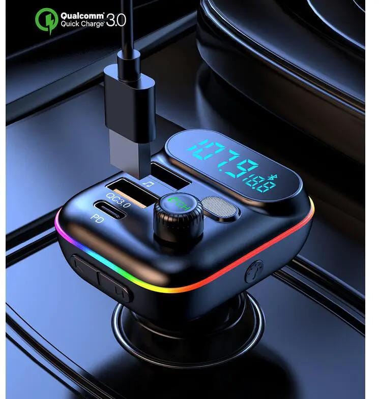 Bluetooth FM Transmitter Car Charger Adapter – view 4