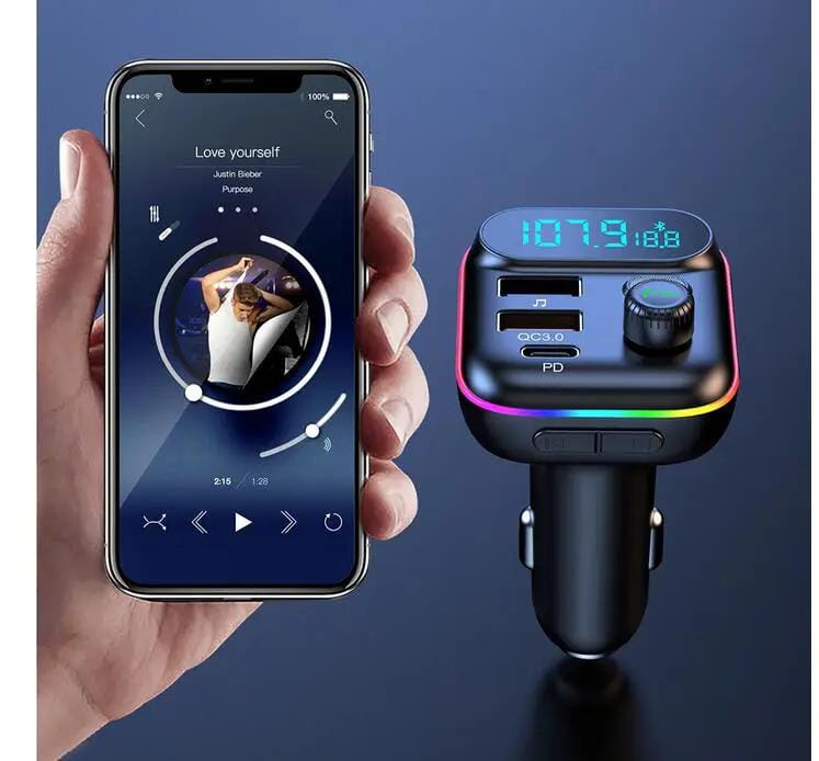 Bluetooth FM Transmitter Car Charger Adapter – view 5
