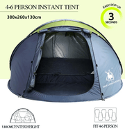 salelink.co.nz Unbranded Large Camping Tent for 4-6 Person Large Camping Tent for 4-6 Person | Action Outdoors NZ