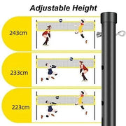 salelink.co.nz Unbranded Outdoor Volleyball Net Set Outdoor Volleyball Net Set | Action Outdoors NZ