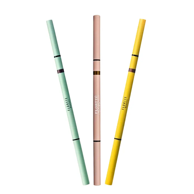 Poppy Gifts makeup FLORTTE Rotating Double-Ended Eyebrow Pencil with Brush FLORTTE Rotating Double-Ended Eyebrow Pencil with Brush