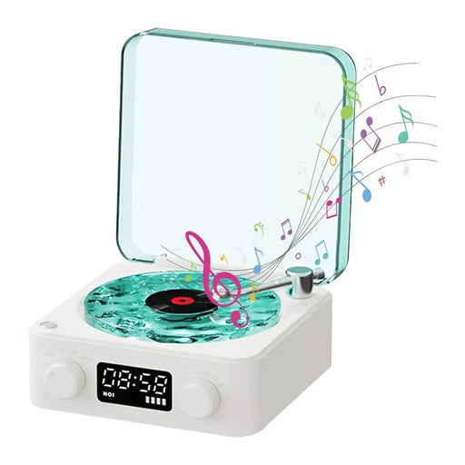 Vintage Record Player with Wireless Speaker – view 1