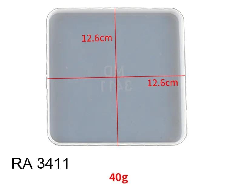 Resin Art NZ Moulds Coaster Moulds - RA 3411 Coaster Moulds - RA 3411 | NZ