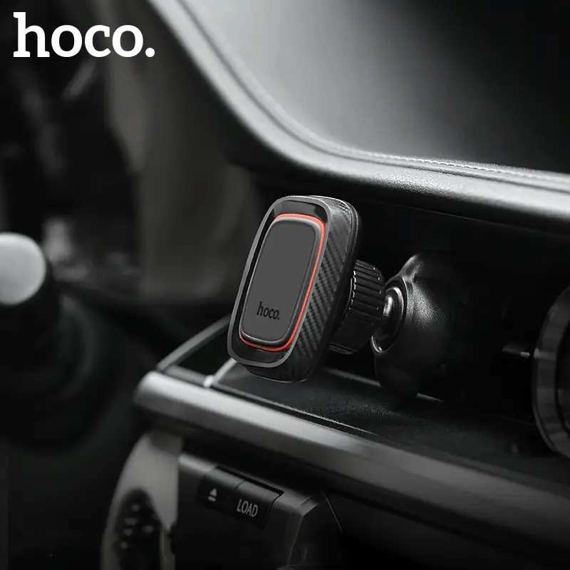 salelink.co.nz Hoco Car Holder Magnetic Air Vent Phone Holder HOCO CA23 Magnetic Car Phone Holder Air Vent PU Leather