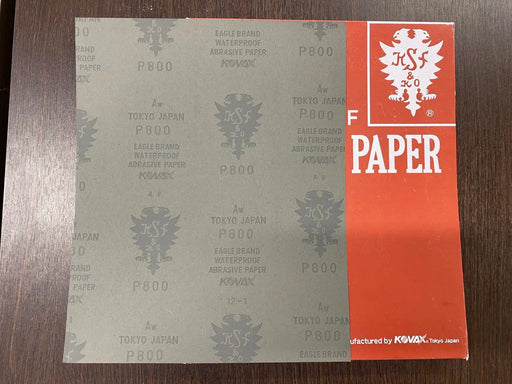 Eagle Brand Waterproof Sandpaper Japan 800 Grit for DIY Resin Art – view 1