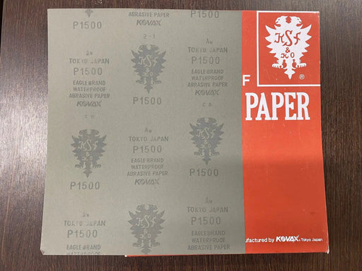 Eagle Brand Waterproof Sandpaper Japan 1500 Grit for DIY Resin Art – view 1