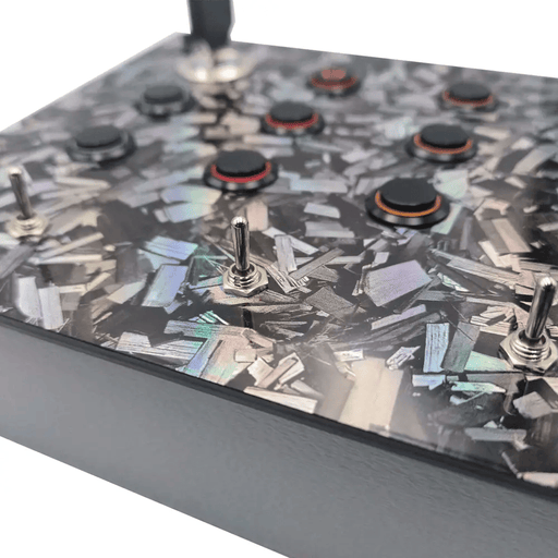 RaceCrafts RaceCraftsNZ RCV1A Sim Racing Button Box – Forged Carbon Edition 🏎️🏁 RaceCraftsNZ RCV1A Sim Racing Button Box – Forged Carbon Edition 🏎️🏁