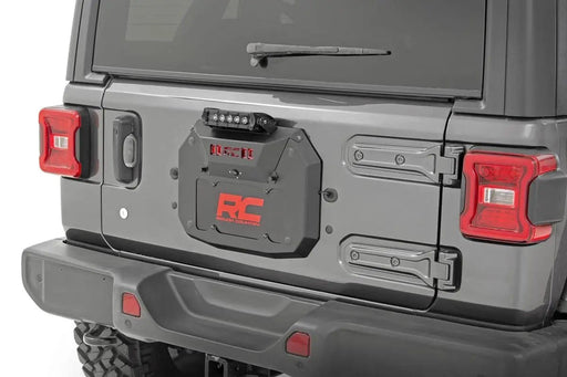 Jeep Wrangler JL Spare Tire Delete Kit With 8 Inch Black Series LED – view 2