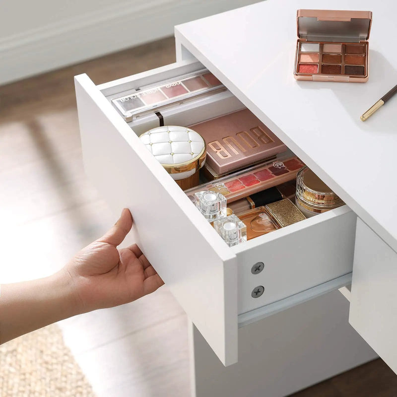 The Shopsite Home-living VASAGLE Dressing Table With Mirror VASAGLE Dressing Table With Mirror