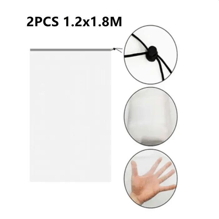 salelink.co.nz Unbranded 2PCS Plant Cover Bag Fruit Fly Net Insect Mesh 2 Pack Plant Cover Bags Fruit Fly Net Insect Mesh