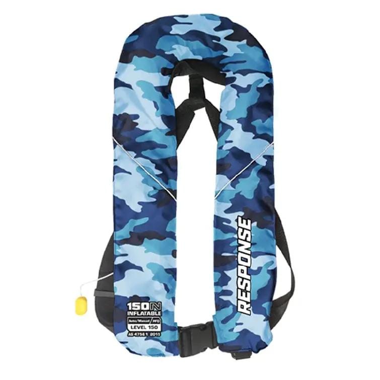 Response Auto/Manual Inflate Adult Ocean Camo – view 1
