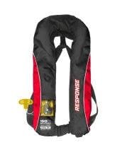 Response Manual Inflatable Life Jacket 150N Red Black Adult