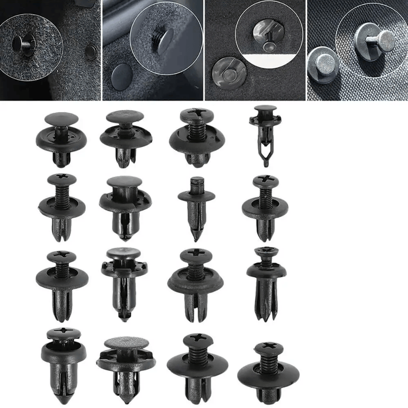 salelink.co.nz Unbranded 651PCS Car Body Trim Clips Car Body Trim Clips Fastener Kit 651Pcs Auto Panels
