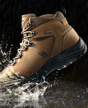 Waterproof High-Top Hiking Boots - Camel Brand – view 24