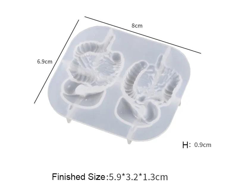 Resin Art NZ Silicone Mould 3D Silicone Molds for Simulated Human Organs 3D Silicone Molds for Simulated Human Organs | NZ