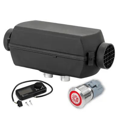 AUTOTERM 4D DIESEL HEATER 12V PACK - COMFORT CONTROLLER + PUSH BUTTON CONTROLLER KIT: – view 1