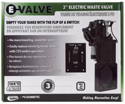Valterra RV waste tanks Valterra 3 Inch 12V DC Electric Gate Valve for RV Waste Tanks Valterra 3 Inch 12V DC Gate Valve for RV Waste Tanks