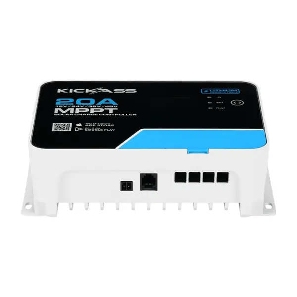 KickAss General KickAss 20A MPPT Solar Charge Controller 12V–48V KickAss 20A MPPT Solar Charge Controller 12V–48V - NZ