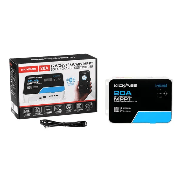 KickAss General KickAss 20A MPPT Solar Charge Controller 12V–48V KickAss 20A MPPT Solar Charge Controller 12V–48V - NZ