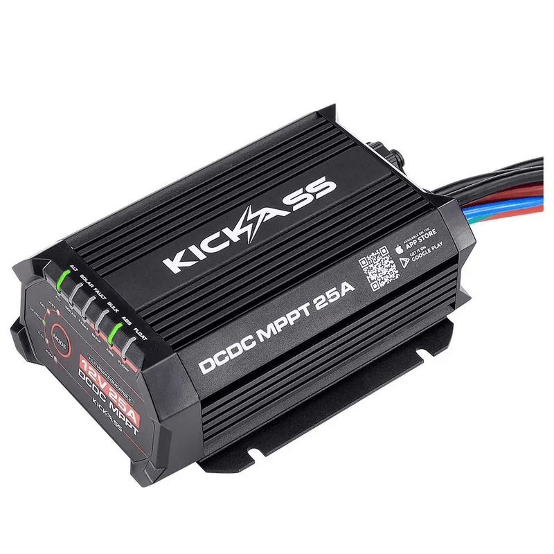 KickAss Smart 12V/24V 25A DCDC Charger Solar MPPT Bluetooth Pre-Wired Anderson – view 7