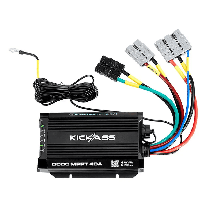 KickAss Smart 12V/24V 40A DCDC Charger With Solar MPPT Bluetooth – view 3