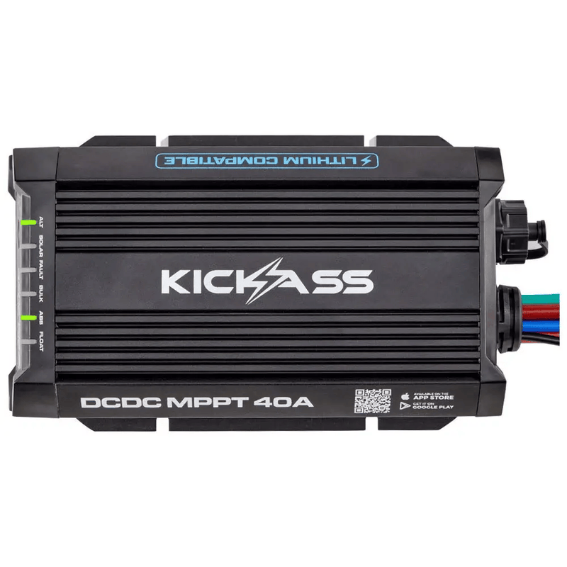 KickAss Smart 12V/24V 40A DCDC Charger With Solar MPPT Bluetooth – view 7