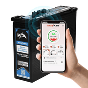 KickAss Smart 12V 120Ah Lithium Slimline Deep Cycle Battery – view 2