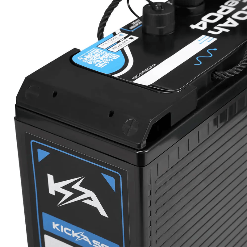 KickAss Smart 12V 120Ah Lithium Slimline Deep Cycle Battery – view 4