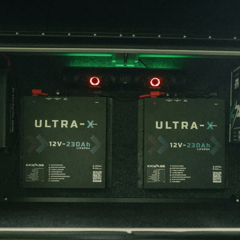 KickAss Smart Ultra-X 12V 230Ah Lithium Slimline Deep Cycle Battery – view 4