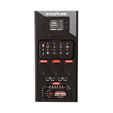 KickAss 12V Wireless Canopy Power System with 40A DCDC Charger + Integrated Bluetooth – view 1