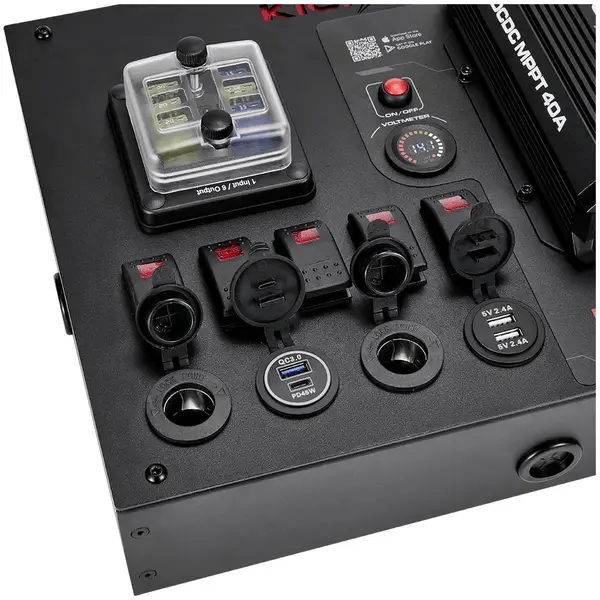 KickAss 12V Control Hub 40A DCDC Charger Integrated Bluetooth – view 7