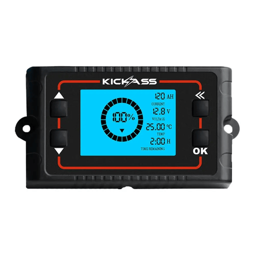 KickAss 500A Battery Monitoring Shunt with Remote Display – view 1