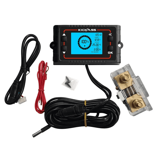 KickAss 500A Battery Monitoring Shunt with Remote Display – view 2
