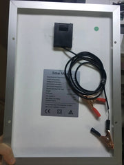 salelink.co.nz Unbranded 10W Solar Panel 10W 12V Solar Panel With Durable Aluminium Frame