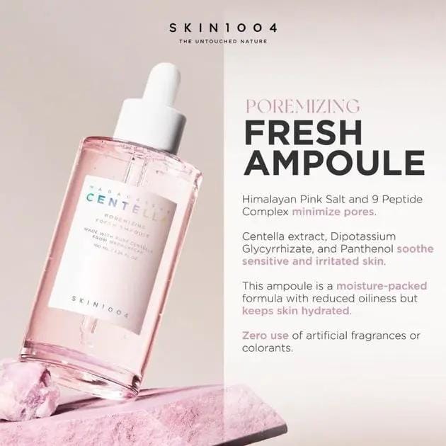 Poppy Gifts Skin Care SKIN1004 Madagascar Centella Poremizing Fresh Ampoule 100ml SKIN1004 Madagascar Centella Poremizing Fresh Ampoule 100ml